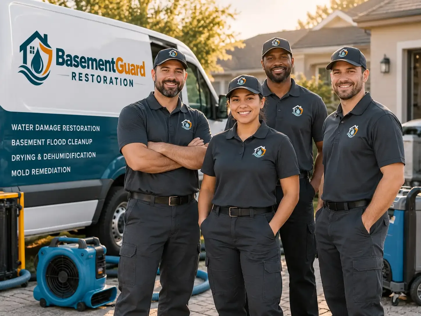 Basement Water Damage Restoration company in Clune, PA